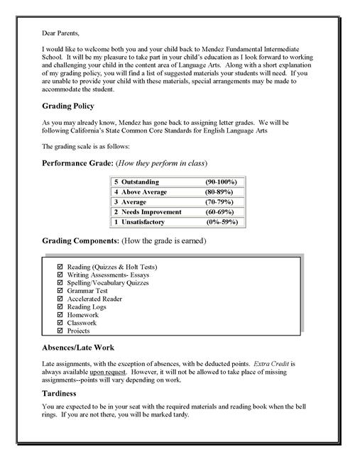 Class Syllabus 